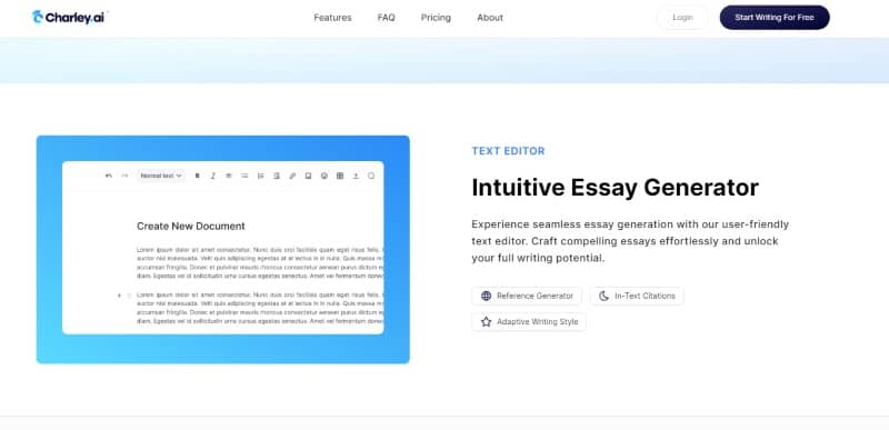 charley essay writer free