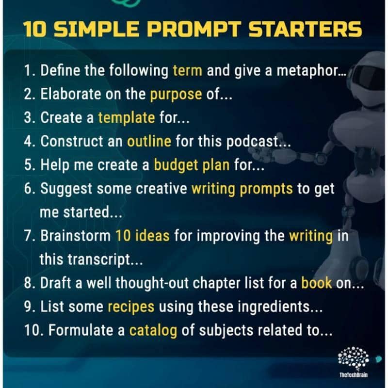10 simple prompt engineering tips for starters to use